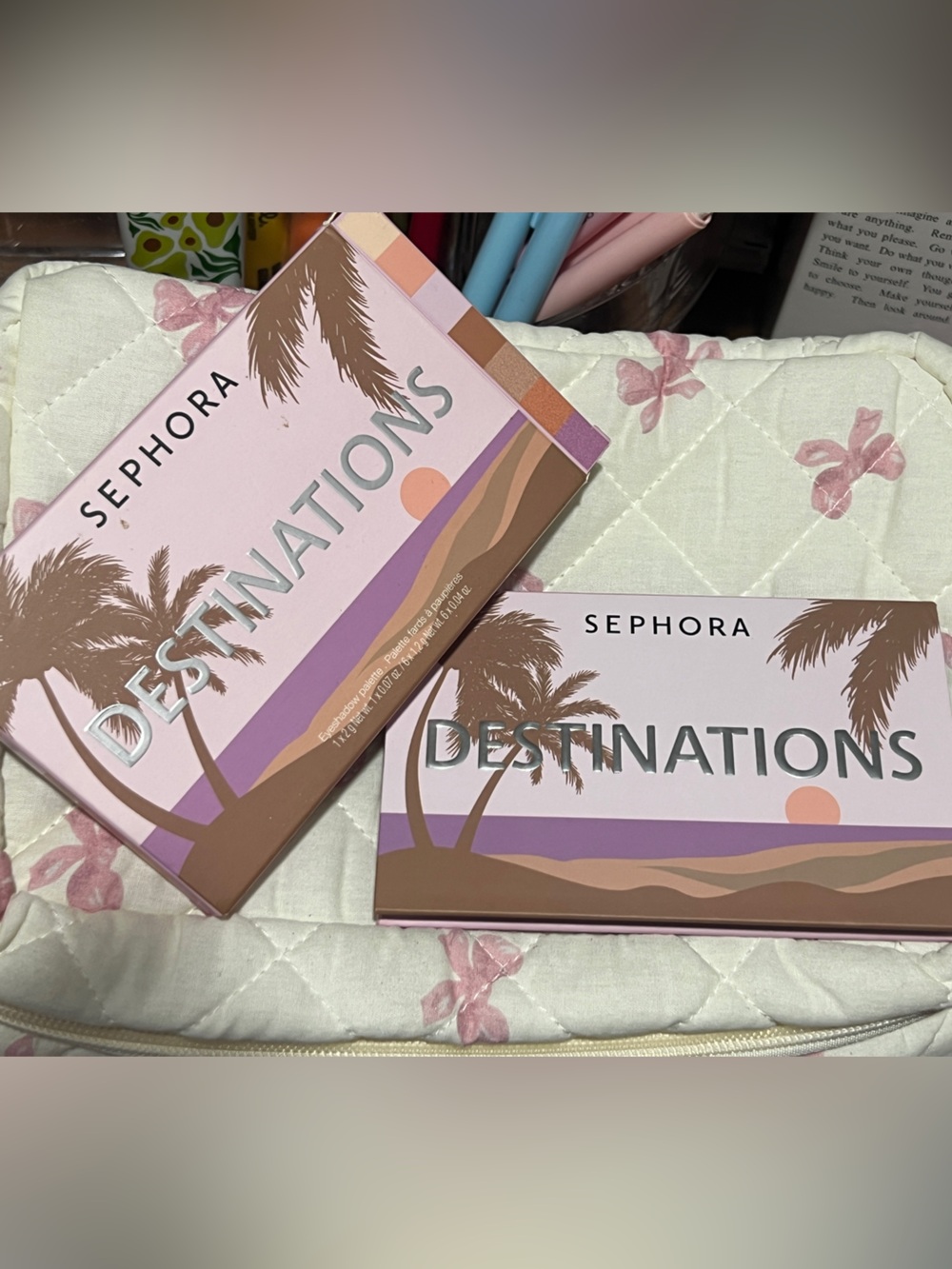 Sephora Destinations Eyeshadow Palette - Pink & Brown Beachscape